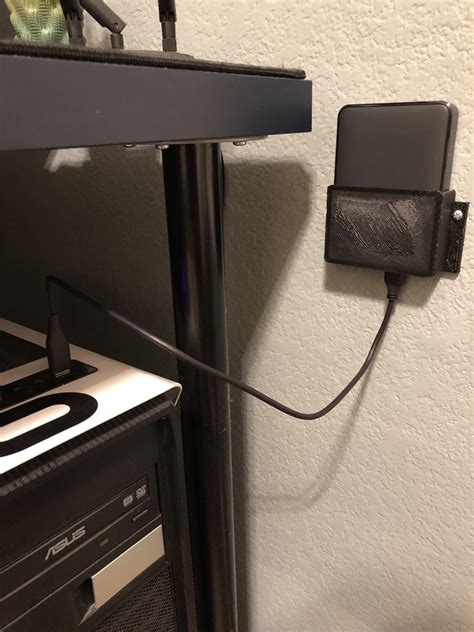 external hard drive wall mount